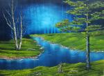 Bob Ross Gegenlicht